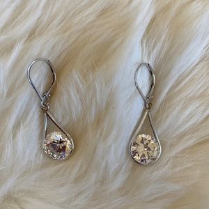 Crystal drop earrings